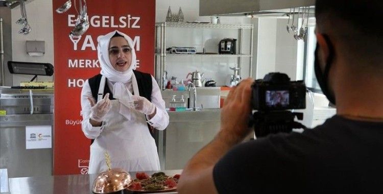 Gaziantep'in lezzetleri işaret diliyle anlatılıyor