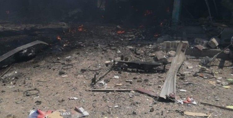 Tel Halef köyünde bomba yüklü bir araç patladı: 3 ölü, 10 yaralı