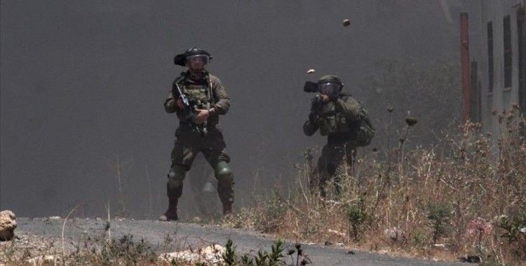 İsrail askerleri, Batı Şeria'da 1 Filistinliyi yaraladı