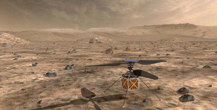 Mars semalarında bir ilke doğru: Kızıl gezegende helikopter uçacak