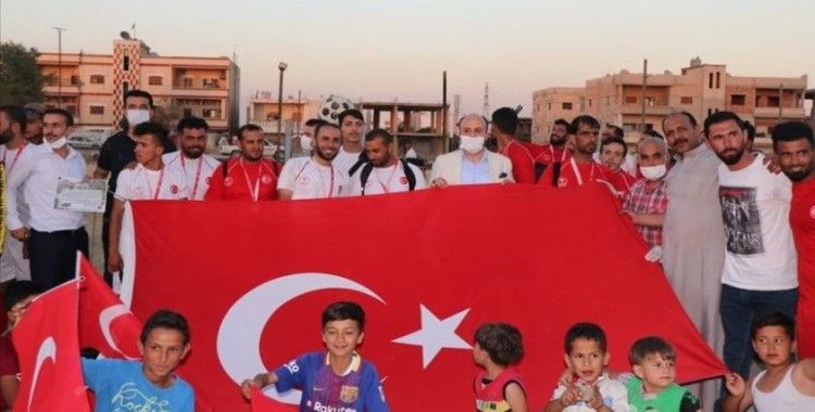 Rasulayn'da Barış Pınarı Harekatı Futbol Turnuvası düzenlendi