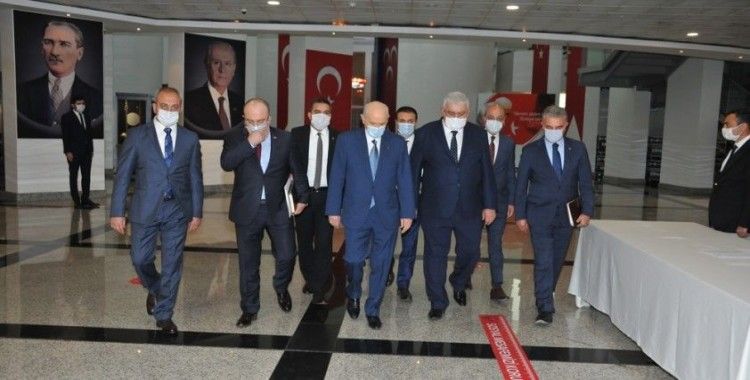 MHP'de milletvekilleri toplandı