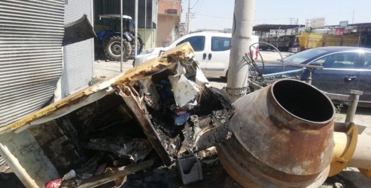 Mardin'de LPG tankı patladı: 1 yaralı