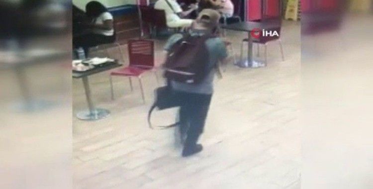 Beyoğlu’nda bir restoranda müşterinin çantası çalındı
