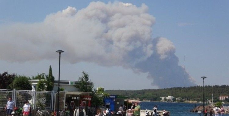 MSB'den Gelibolu Yarımadası'ndaki yangına ilişkin açıklama