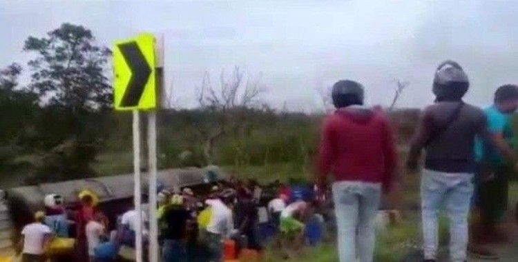 Kolombiya'da petrol tankeri patladı: 7 ölü, 40 yaralı