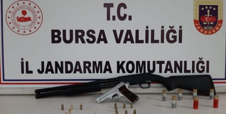 Bursa'da silah ticareti yapanlara operasyon