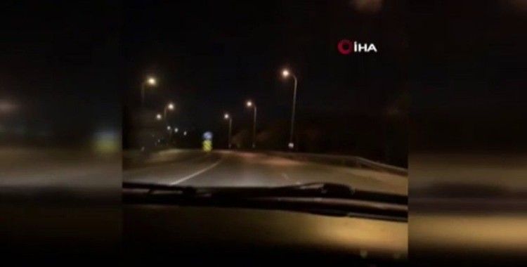 İstanbul’da “drift”, “makas” ve “hız” terörü kamerada