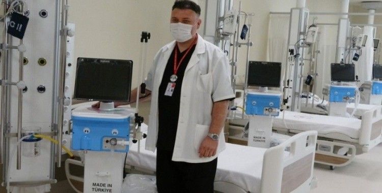 Yerli solunum cihazları Kartal Dr. Lütfi Kırdar Şehir Hastanesi'nde kullanılmaya başlanacak