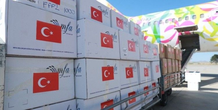 Türkiye'den Kazakistan'a tıbbi malzeme yardımı