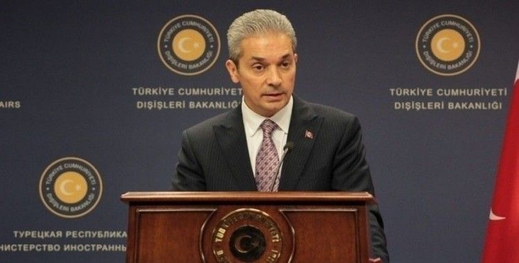 Dışişleri Bakanlığı Sözcüsü Hami Aksoy'dan AB Yüksek Temsilcisi Borrell'in açıklamalarına tepki