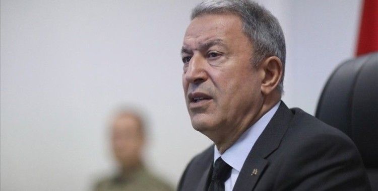 Milli Savunma Bakanı Akar, Azerbaycan Savunma Bakan Yardımcısı'nı kabul etti