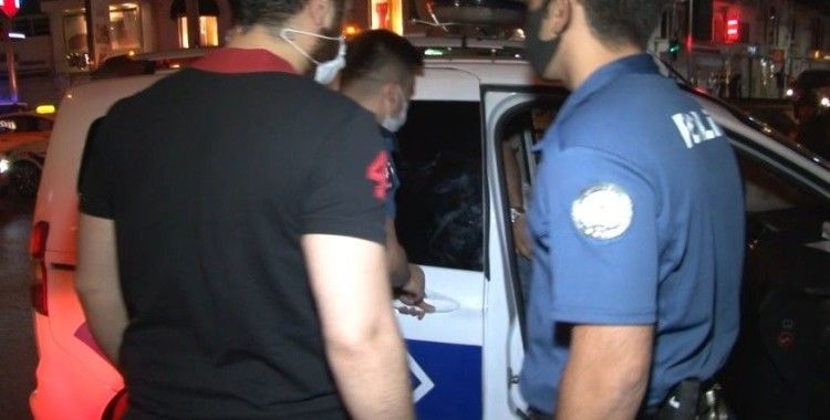 İstanbul'un göbeğinde sağa sola ateş açan magandalar gözaltına alındı