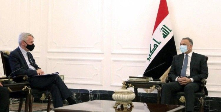 Irak Başbakanı el-Kazimi, Finlandiya Dışişleri Bakanı Haavisto ile görüştü