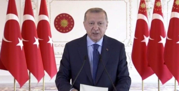 Cumhurbaşkanı Erdoğan: 'Güçlü ve büyük Türkiye vizyonumuz ete kemiğe bürünmeye başladı'