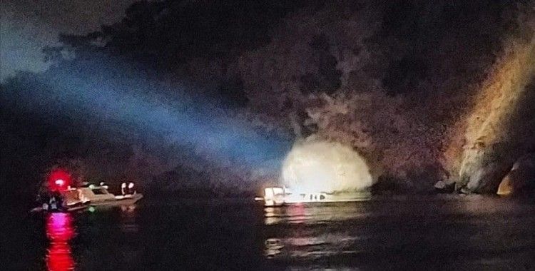 Heybeliada'da batan teknedeki 27 kişi kurtarıldı