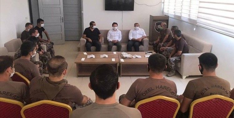 İçişleri Bakanı Soylu Afrin'deki güvenlik görevlilerinin bayramını kutladı