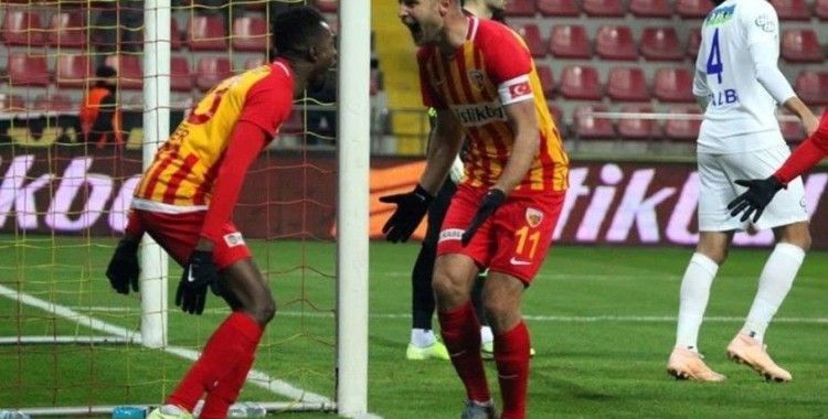Kayserispor 7 kafa golü attı