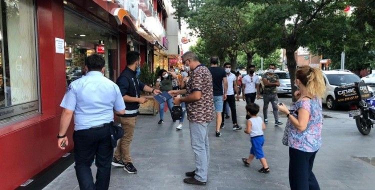 Erzincan'da maske takmayanlara ceza yağdı