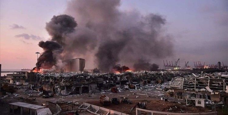 Lübnan Kızılhaçı: Beyrut'ta meydana gelen patlamada ölenlerin sayısı 100'e, yaralananların sayısı 4 bine yükseldi
