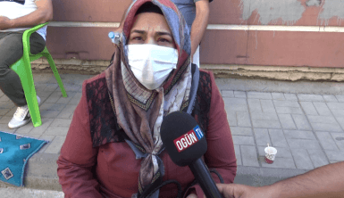 HDP binası önünde annenin feryadı