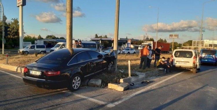 Kırklareli'de trafik kazası: 1 yaralı