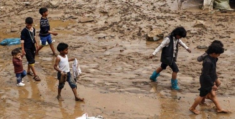 Yemen'deki sel nedeniyle 174 kişi hayatını kaybetti