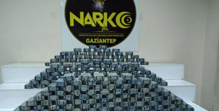 Gaziantep'te 100 kilo eroin ele geçirildi
