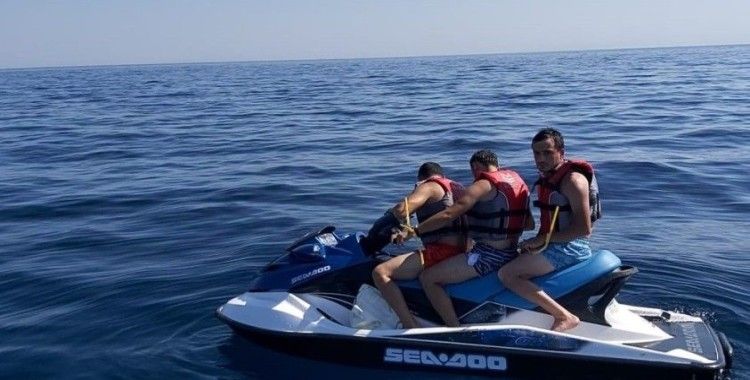 FETÖ'cüler Yunanistan'dan bunu beklemiyordu: Jet ski'yi bozup Türk karasularına bıraktılar