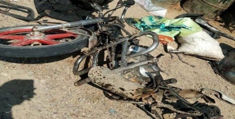 Suriye'de bomba yüklü motosiklet patladı