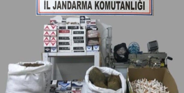 Çanakkale'de kaçak tütün operasyonu