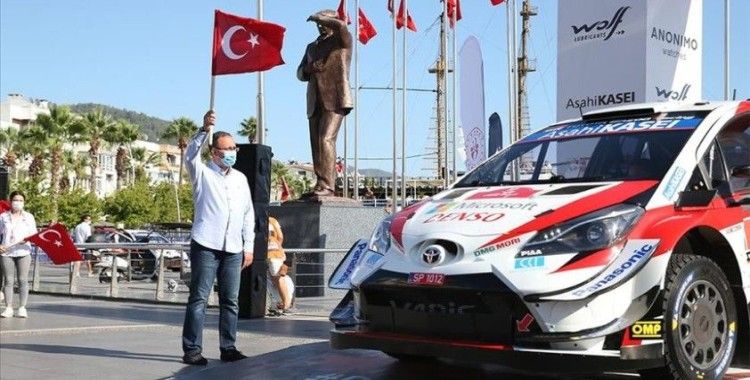Gençlik ve Spor Bakanı Kasapoğlu Dünya Ralli Şampiyonası'na start verdi