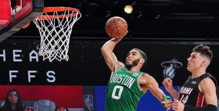 NBA'de Boston Celtics, konferans finallerinde ilk galibiyetini aldı