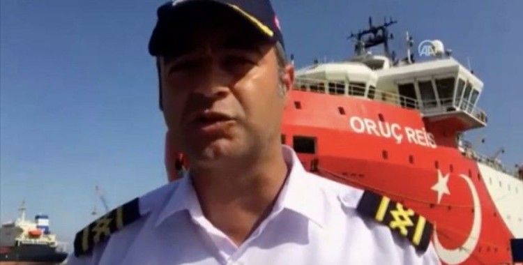 MTA Oruç Reis gemisinin kaptanı Cankat Uzşen: Mavi Vatan'da görev yapmak gurur ve onur