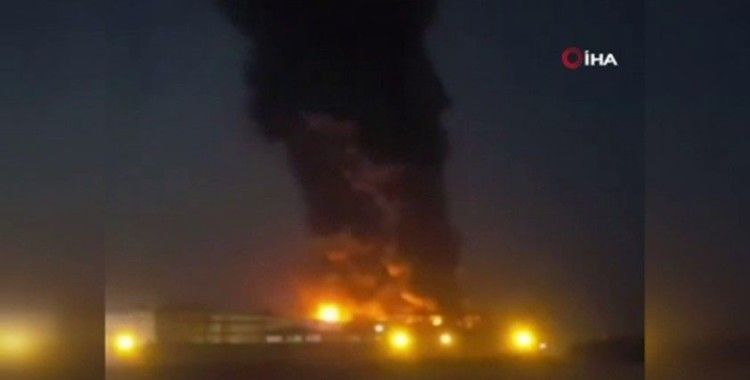  Tahran’da gıda fabrikasında korkutan yangın