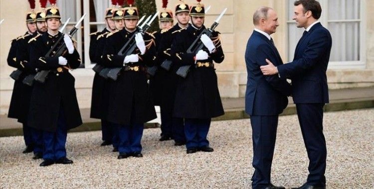 Rusya'dan, Putin-Macron görüşmesinin Fransız basınına sızdırılmasına tepki
