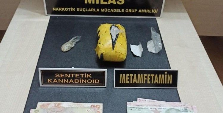 Milas'ta uyuşturucu operasyonu: 3 gözaltı