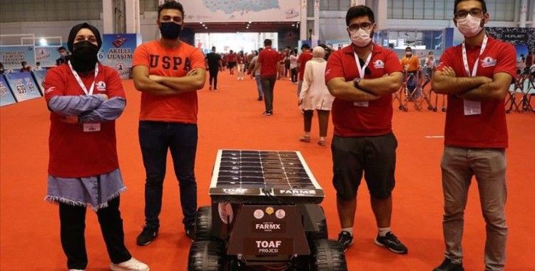 Tarımsal verimi 'güneş enerjisiyle çalışan otomasyon aracı'yla artıracaklar