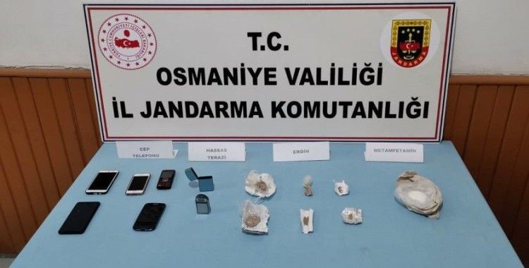 Osmaniye'de uyuşturucu operasyonu: 3 tutuklama