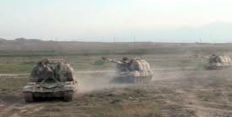 Azerbaycan ordusu Ermeni hedeflerini imha etti