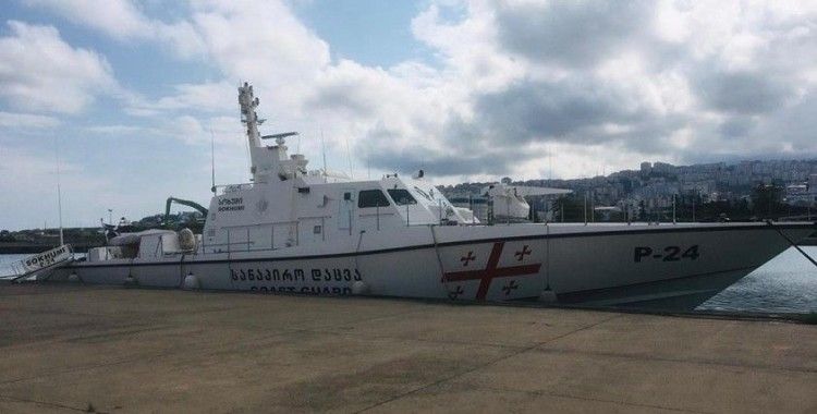 Gürcistan'a ait 2 sahil güvenlik botunun bakım ve onarımı Türkiye'de yapıldı