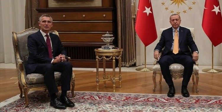 Erdoğan-Stoltenberg görüşmesi başladı