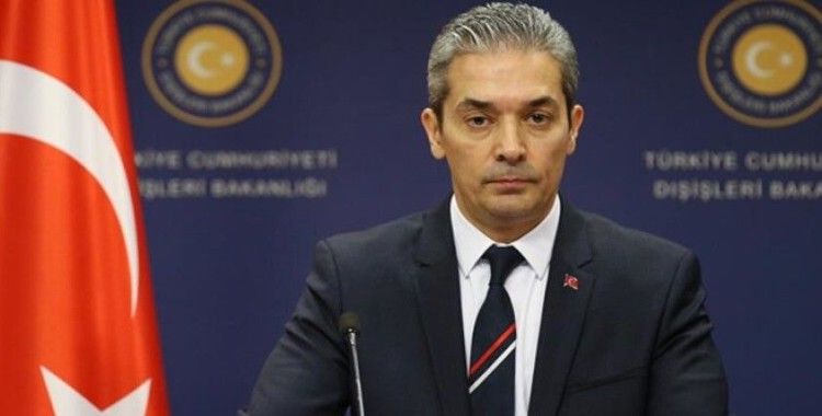 Dışişleri Bakanlığı Sözcüsü Aksoy'dan AİHM'e sert tepki