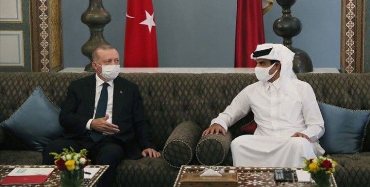 Erdoğan'ın ziyareti Katar basınında büyük yankı uyandırdı