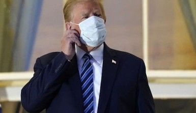 ABD Başkanı Trump, canlı yayında öksürük krizine girdi