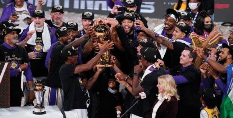 NBA'de şampiyon Los Angeles Lakers oldu