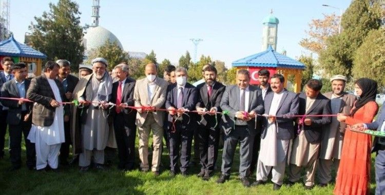 TİKA, Afganistan'ın Mezar-ı Şerif kentindeki Ravza-i Şerif bahçesini yeniledi