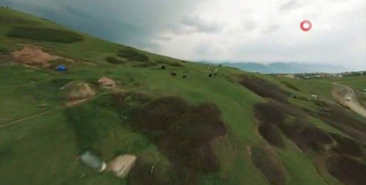 Yarış drone kamerasından eşsiz Karadeniz turu