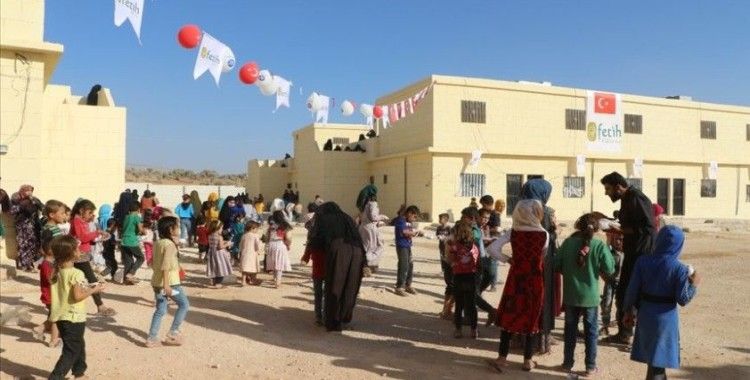 İdlib'de Muhammed Mursi Yetim Yaşam Merkezi açıldı