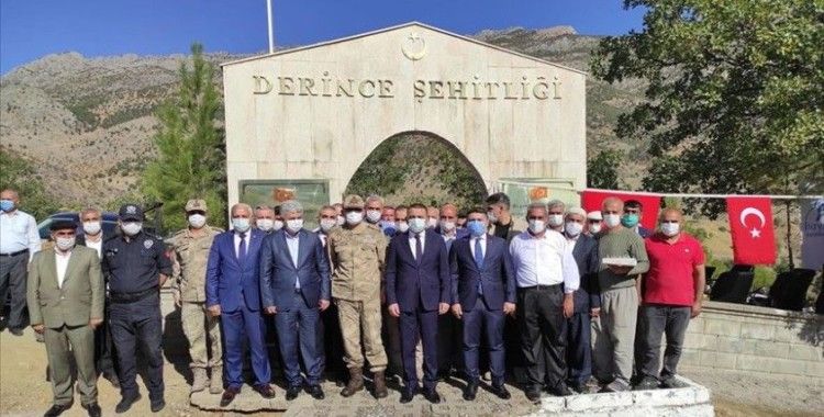 PKK'lı teröristlerin Derince köyünde katlettiği 22 kişi törenle anıldı